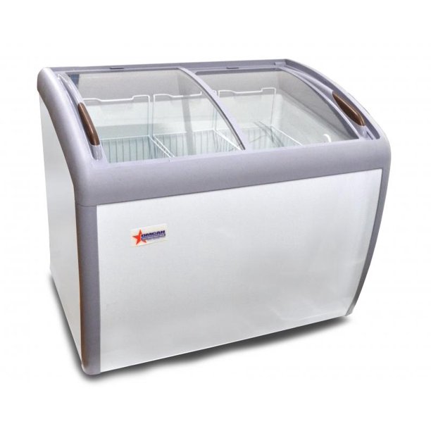 39INCH ICE CREAM DISPLAY CHEST FREEZER WITH CURVE GLASS TOP Walmart