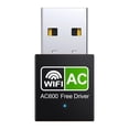 thumbnail image 1 of Adaptador USB WiFi Flimjibg 600 Mbps de doble banda 2,4 G 5,8 G, 1 of 7