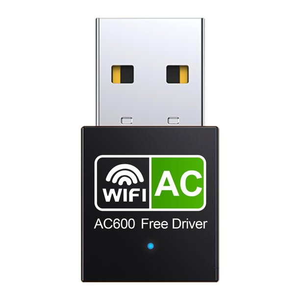 Adaptador USB WiFi Flimjibg 600 Mbps de doble banda 2,4 G 5,8 G