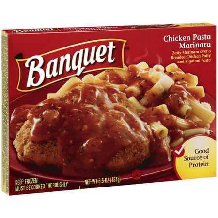 Banquet Chicken Pasta Marinara Meal, 6.5 oz - Walmart.com