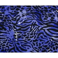 thumbnail image 4 of oneOone Polyester Spandex Medium Blue Fabric Animal Skin Craft Projects Decor Fabric Printed By The Yard 56 Inch Wide-TZ1, 4 of 4