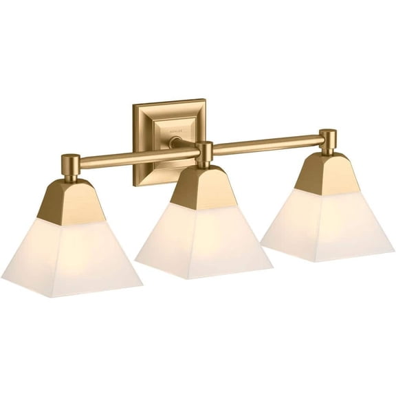 Kohler Lighting 23688-Ba03 Memoirs 24" Wide 3 Light Vanity Light - Gold