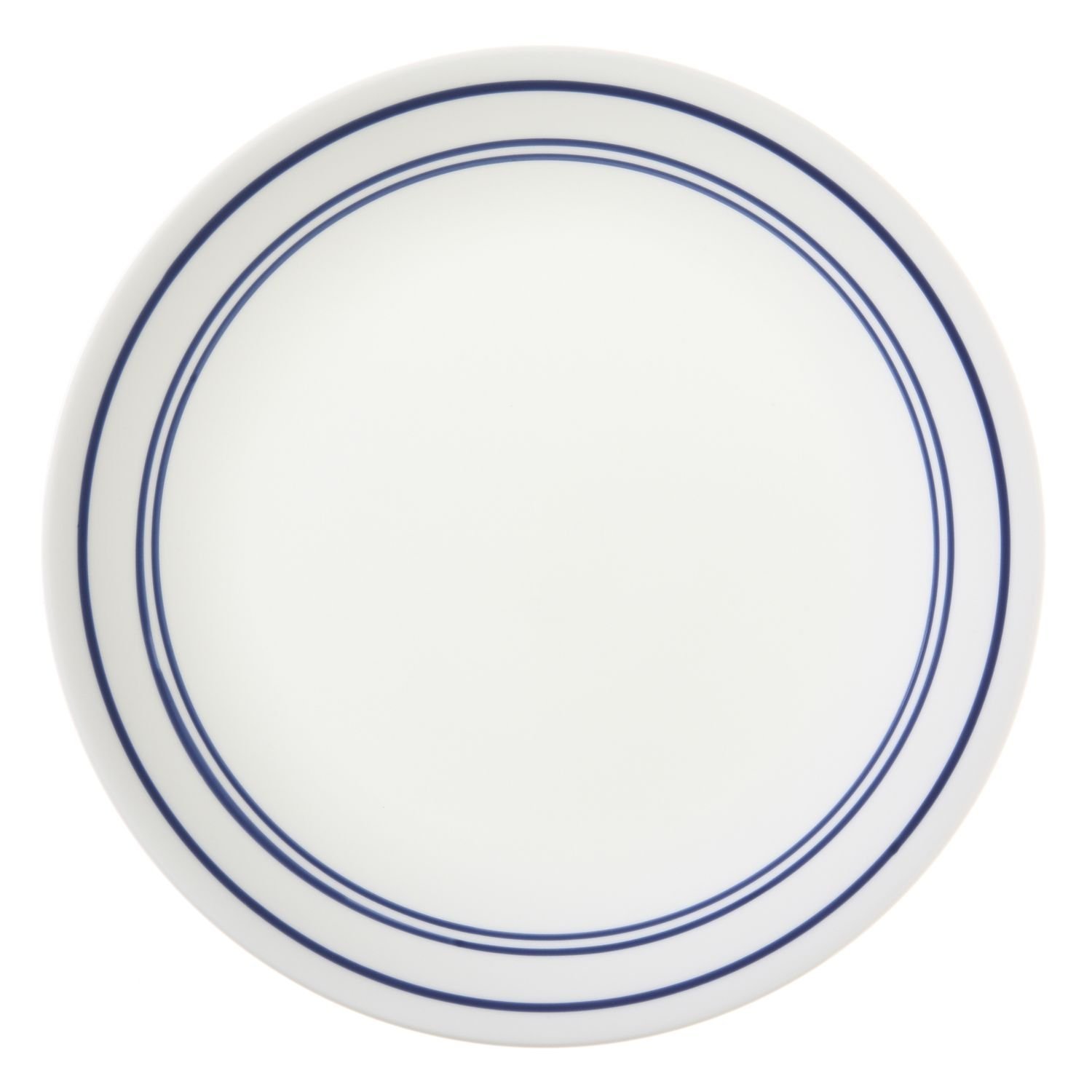 Livingware Classic Café Blue 8.5" Lunch Plate (Set of 4), Set of 4