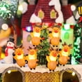 thumbnail image 3 of 2 M 20 Luces LED Navidad Papá Noel Luces de cadena decorativas Luces de hadas alimentadas por batería para la habitación de los niños Dormitorio Cocina Fiesta Decoración del árbol de Navidad Fokelyi HMFJ119-1, 3 of 5