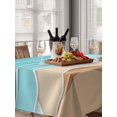 thumbnail image 6 of Turquoise Beach Table Cloth, Abstract Ripple Gradient Ocean Sand Waterproof Tablecloth for Rectangle Tables, Reusable Washable Fabric Table Cover for Restaurant Kitchen Dining Tables 60"x102", 6 of 6