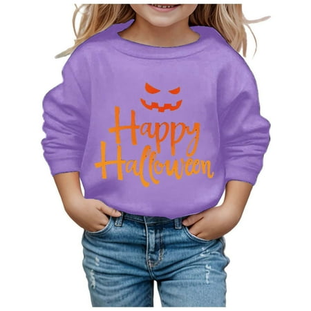

Gift Bags Toddler Sweatshirt Kids Halloween Costume Boys Girls Zip Up Hoodie Purple_B1 130