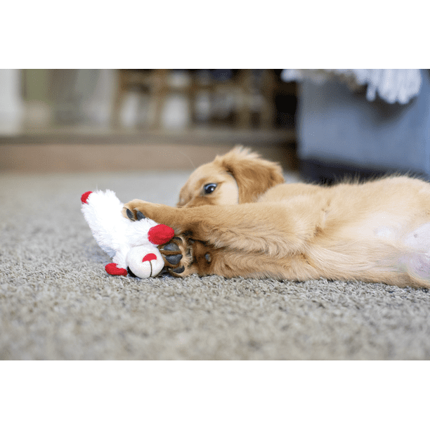 Multipet Lamb Chop Plush Dog Toy with Squeaker, Small - Walmart.com