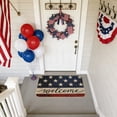 thumbnail image 6 of 4th of July Patriotic Welcome Doormat 250th Anniversary Doormat Decor Vintage American Stars Stripes Rug Anti-Slip Rubber Mat for Independence Day Porch Decor, 6 of 6