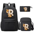 thumbnail image 5 of 3Pcs/set Little Bear 26 English Letters Bookbag Back To School Backpack Child Kawaii Gift with Pencil Case Shoulder Bag Backpack, 5 of 5