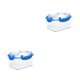 thumbnail image 4 of Billuyoard Caja de almacenamiento resistente para un mayor almacenamiento - Contenedores de almacenamiento livianos Caja Organizadores de azul oscuro 2Conjunto, 4 of 6