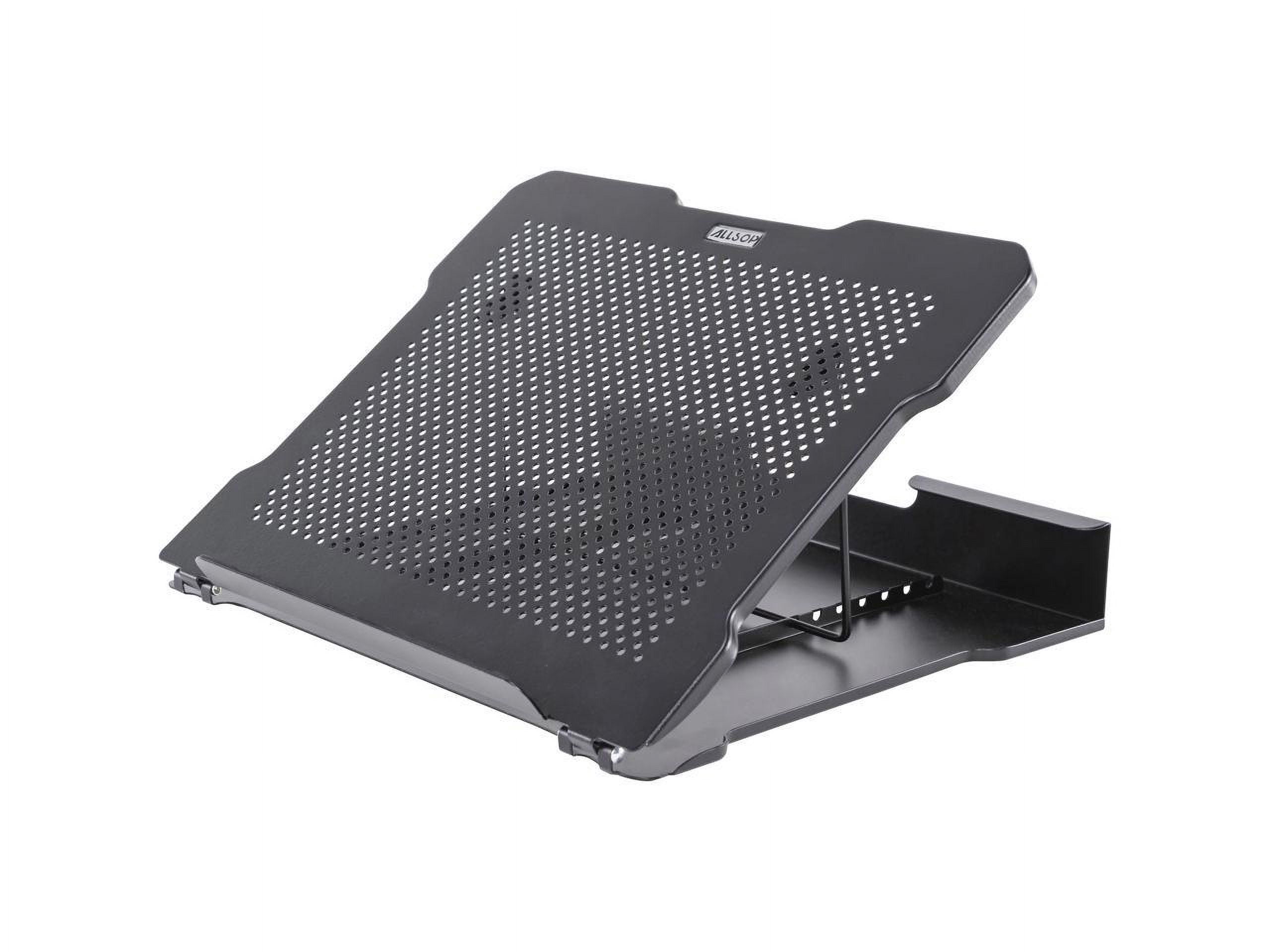 Allsop 32147 Metal Art Adjustable Laptop St- 7 Positions - Metal (Black)  [COMPUTER ACCESS.] Black