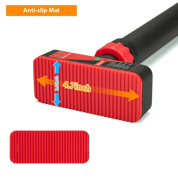 Pinypikaka Adjustable Pull Up Bar for Doorway - Upper Body Workout Training Bar with Locking Mechanism, No Screw Installation, Portable Design, Max Load 440 Lbs, Fits 27.2"-36.2"W