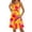 Yellow, variant on Petite Maxi Dresses For Women Petite Length Women'S Floral Camo Print Spring Summer Loose Casual Round Neck Camisole Sleeveless Vest Pocket Dress Swimsuit Beach Cover Up Mid-Length(Yellow,L)