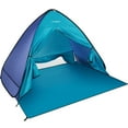 thumbnail image 2 of TOMSHOO TOMSHOO Instant Pop-Up Beach Tent with Mesh Ventilation, UV Protection, and Water-Resistant Coating, Lightweight and Portable, Blue Color Design, 2 of 6