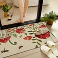 thumbnail image 3 of JML Doormat, Microfiber & Non-Slip Rubber Backing Door Mat - Rug Mats for Porch Entry Way Bathroom/Kitchen, (24"x36") - Mushrooms and Insects, 3 of 6