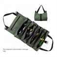 thumbnail image 2 of Bolsa de Herramientas Enrollable, Resistente, Portátil, con Cremallera, Impermeable, de Tela Oxford A, 2 of 5