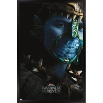 Marvel Black Panther: Wakanda Forever - Attuma One Sheet Wall Poster, 22.375" x 34" Framed