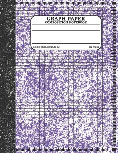 Graph Paper Composition Notebook : Math and Science Lover Graph Paper ...