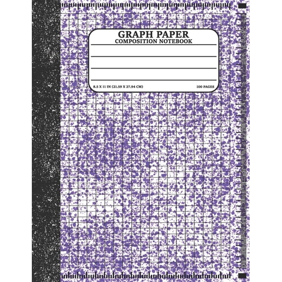 Graph Paper Composition Notebook: Math and Science Lover Graph Paper Cover Watercolor (Quad Ruled 4 squares per inch, 100 pages) Birthday Gifts For Math Lover Teacher, Student Notebook (Paperback)