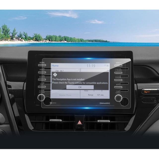 Protector de pantalla táctil Coleya 2021-2024 Camry de 7 pulgadas