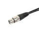 thumbnail image 4 of Cable XLR hembra a 2 x macho Yuyangstore adaptador divisor en Y 1 pie negro plata, 4 of 7