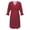 Y12-Red, variant on Women Maternity Dress Nursing Baby Nightgown Breastfeeding Nightshirt Sleepwear Pregnancy Trendy