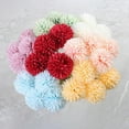 10 Pcs Artificial Chrysanthemums Flowers Ball Flowers, Fake Mums