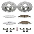thumbnail image 3 of PowerStop Front Z26 Street Warrior Carbon-Fiber Ceramic Brake Pad and Drilled and Slotted Rotor Kit Fits: FORD Select Models K1301-26, 3 of 9