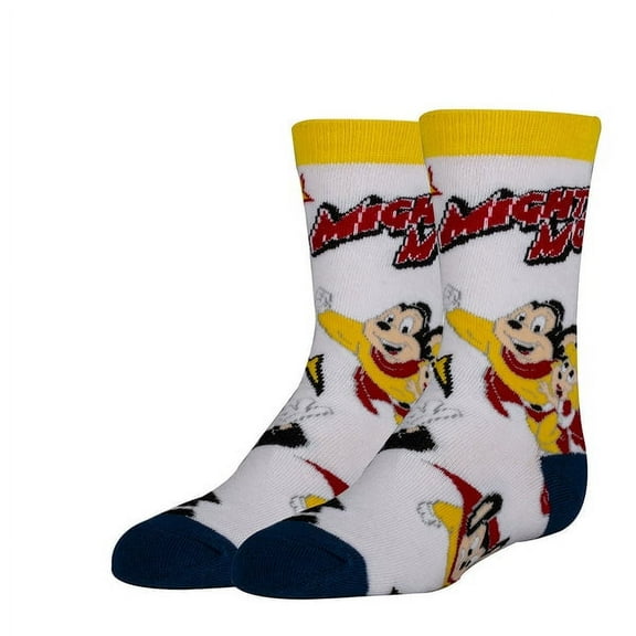 OoohYeah Kids Colorful Funny Crew Socks, Here I Come, Novelty Crazy Socks for Boys & Girls