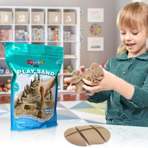 Play Sand 4 lb Refill Pack for Your Sand Toys or Sensory Bin Bulk Replacement