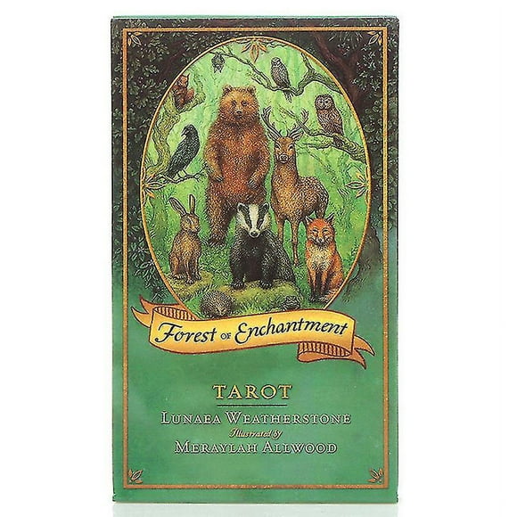 Forest Of Energy Tarot English Board Game Divination Prediction Multiplayer Game - Sfygv
