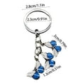 thumbnail image 3 of Hearth & Gear Durable Stainless Steel Keychain With Secure Locking Mechanism For Everyday Carry And Organization, 3 of 4