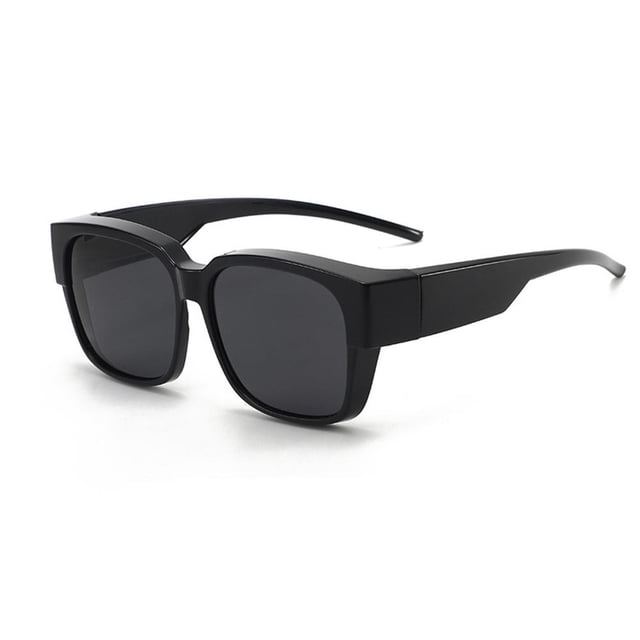 Lunettes de Soleil Polarisées Surdimensionnées Carrées Protection pour Conduite UV400