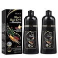 thumbnail image 1 of 2pcs Natural Herbal Instant Black Hair Dye Shampoo For White Hair Coloring, 1 of 5