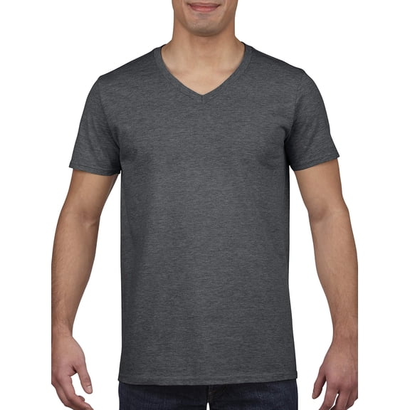 Gildan Men's Softstyle Fitted V-Neck Short Sleeve T-Shirt