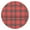 Red Black White, variant on Blue Green Checkered Pattern Round Fitted Tablecloth with Elastic Edge,Dining Table Cover Waterproof,Outdoor Round Tablecloth for Camping,Dining,Indoor and Outdoor