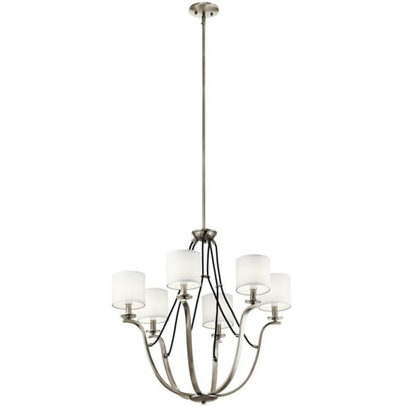 Kichler Lighting - Six Light Chandelier - Chandelier 1 Tier Medium - Thisbe - 6