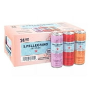 S. Pellegrino Essenza Flavored Mineral Water Variety Pack (11.15 fl. oz., 24 pk.)