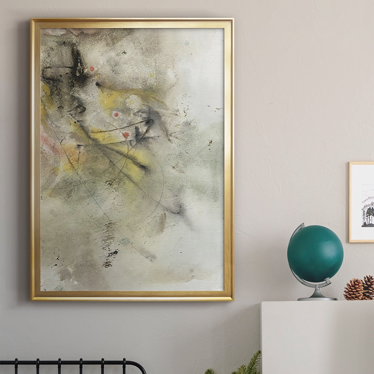 Soft Inspiration II Premium Framed Print, in Gold, Black, or Silver - Ready to Hang