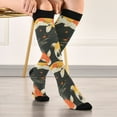 thumbnail image 5 of FORMRS Womens Knee High Socks Casual Long Thick Travel Daily Wear, 2 Pairs, Fish Pattern, 5 of 6