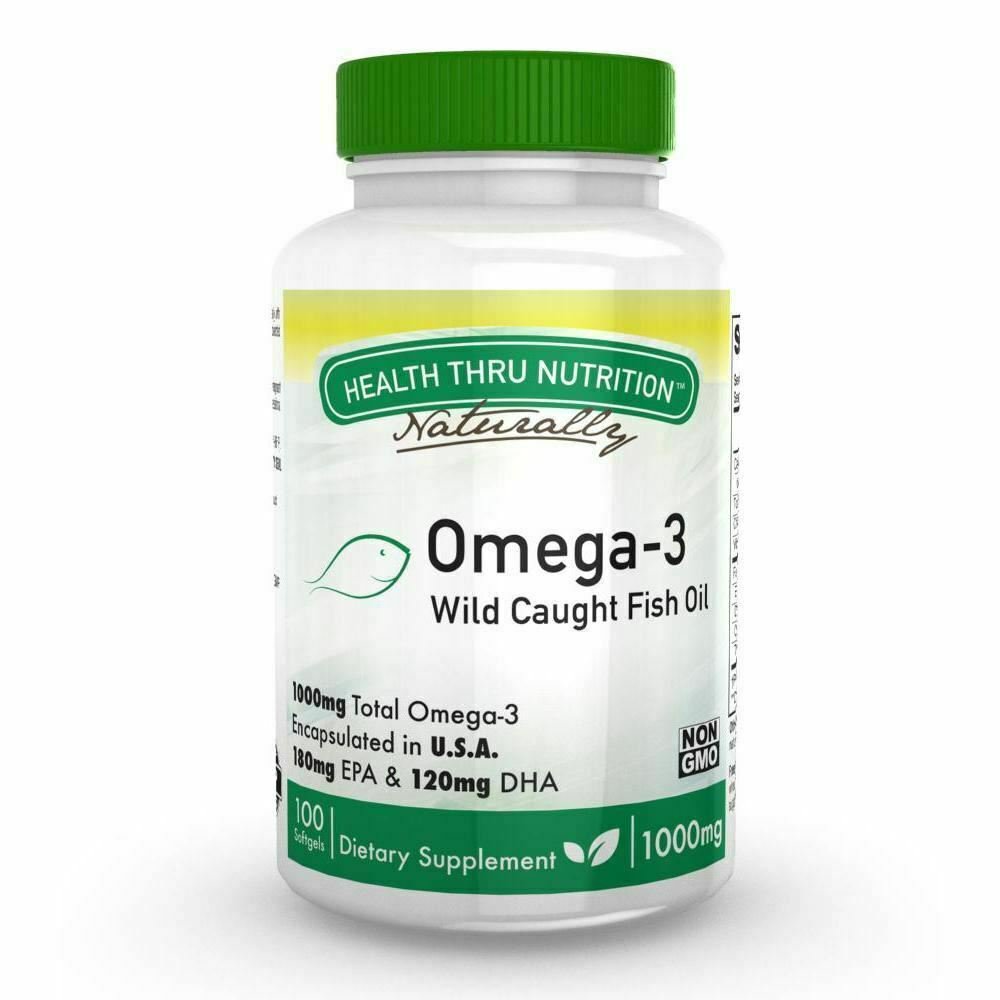 Omega3 Fish Oil 1,000 mg (100 Softgels)