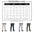 thumbnail image 3 of Men's Tactical Cargo Pants - Belted Waist & Multiple Pockets for Outdoor Activities & Daily Commute Khaki 3XL, 3 of 8