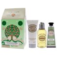 thumbnail image 4 of LOccitane Essential Trio - Almond , 3 Pc 1.1 oz Shower Oil - Almond, 0.6 oz Concentrate - Almond Milk, 0.3 oz Delicios Hands - Almond, 4 of 6