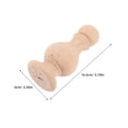 thumbnail image 2 of OULII Wood Finials For Bedposts Solid Wood Decorative 1Pcs Roman Bridge Design For Home Decor, 2 of 7
