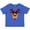 Royal Blue, variant on Inktastic Cute Girl Reindeer with Buffalo Plaid Bow Boys or Girls Baby T-Shirt