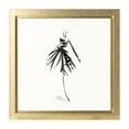 thumbnail image 5 of Sagebrook Home Set of 3 Hand Painted Ballerina Poses, Abstract Wall Art, Black and White, 5 of 11