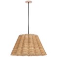 thumbnail image 5 of SAFAVIEH Luca Contemporary LED Natural Cane Pendant Light, 5 of 6