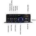 Motor Genic Bluetooth 2.0CH 400W Hi-Fi Auto Stereo 12V MP3 Car Audio