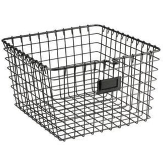 Spectrum Diversified Scoop Wire Storage Basket - Industrial Gray