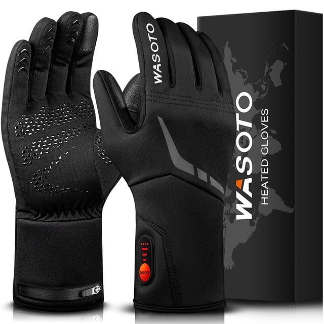 Guantes térmicos WASOTO 7.4V recargables con pantalla táctil L